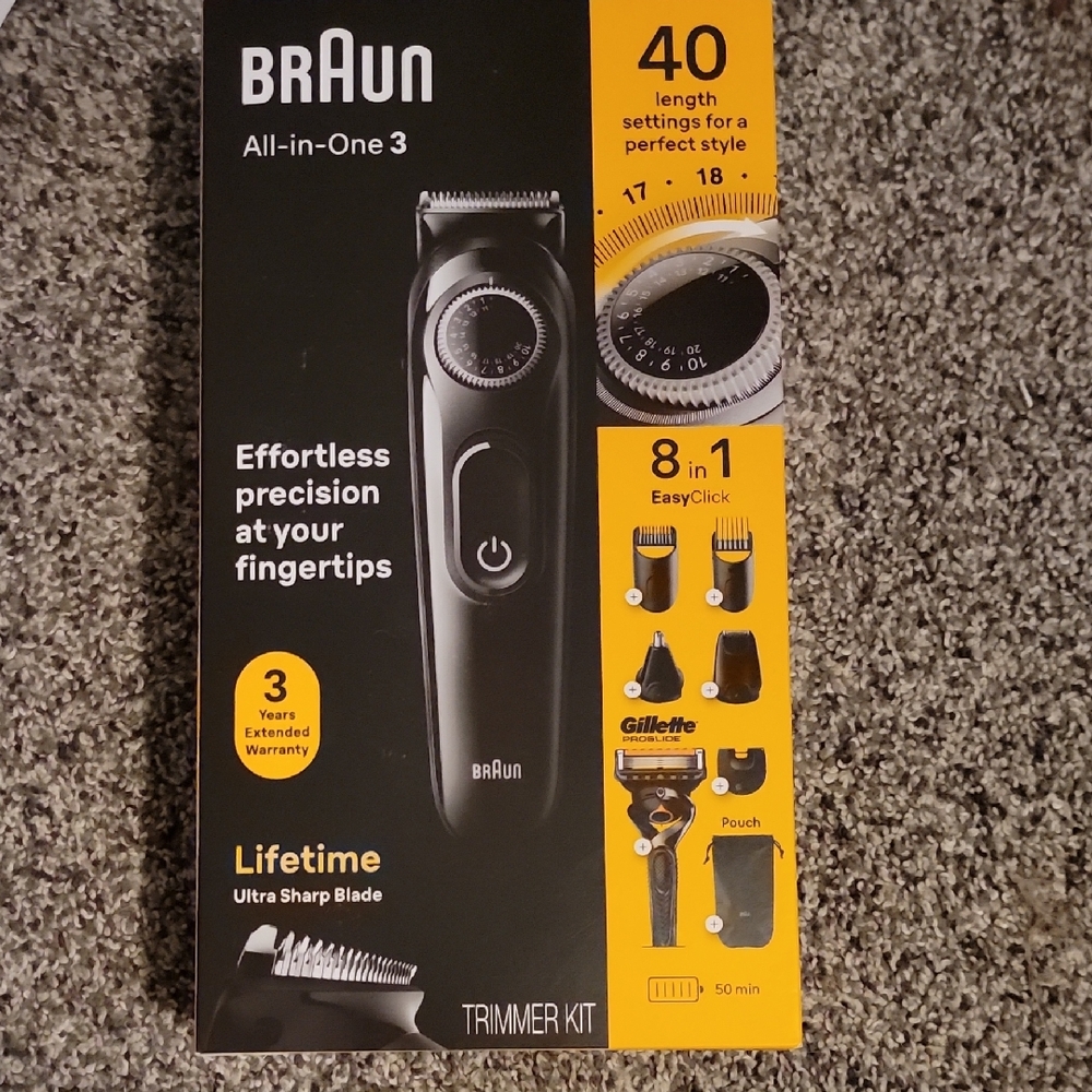 Braun All-in-One 3 Trimmer Kit